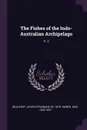 The Fishes of the Indo-Australian Archipelago. V. 2 - Lieven Ferdinand de Beaufort, Max Weber