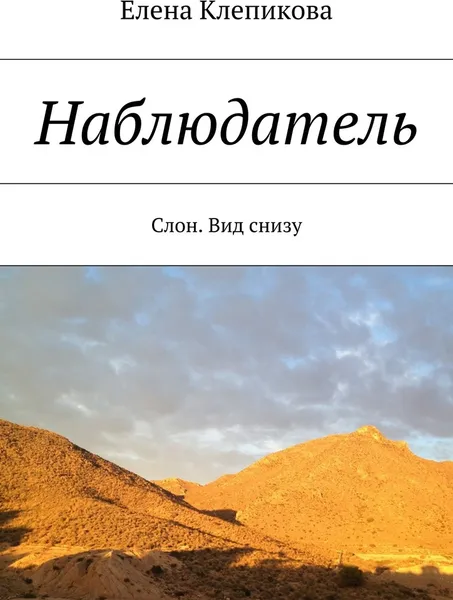 Обложка книги Наблюдатель, Елена Клепикова