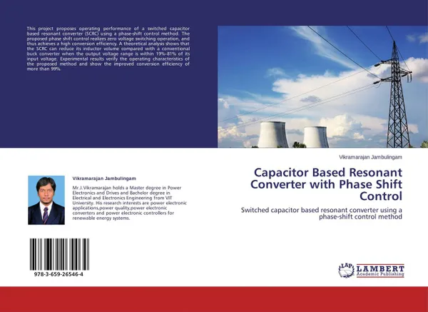 Обложка книги Capacitor Based Resonant Converter with Phase Shift Control, Vikramarajan Jambulingam