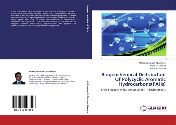 Обложка книги Biogeochemical Distribution Of Polycyclic Aromatic Hydrocarbons(PAHs), Atheer Saieb Naji Al-Azawey,Jasim M.Salman and Fikrat M. Hassan