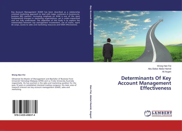 Обложка книги Determinants Of Key Account Management Effectiveness, Wong Han Fei,Abu Bakar Abdul Hamid and Ali Asgari