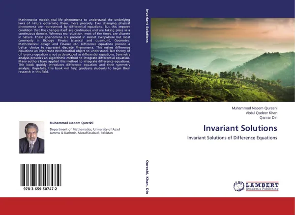 Обложка книги Invariant Solutions, Muhammad Naeem Qureshi,Abdul Qadeer Khan and Qamar Din