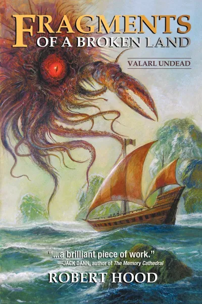 Обложка книги Fragments of a Broken Land. Valarl Undead: A Fantasy Novel, Robert Hood