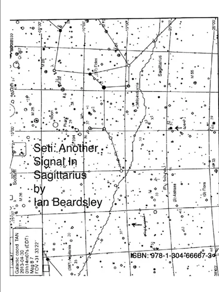 Обложка книги SETI. Another Signal In Sagittarius, Ian Beardsley