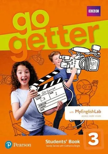 Обложка книги GoGetter 3 Students' Book with MyEnglishLab Pack, Sandy Zervas, Catherine Bright