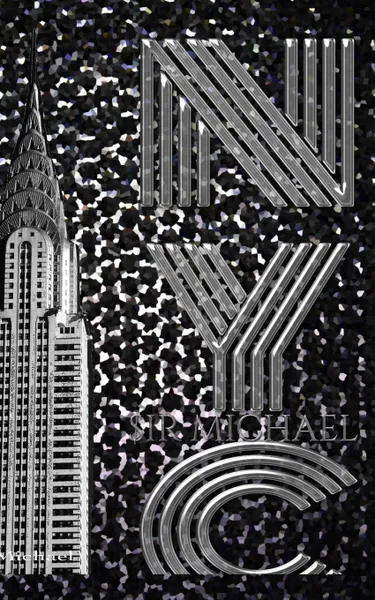 Обложка книги Black Diamond Iconic Chrysler Building New York City Sir Michael Huhn Artist Drawing Journal, Michael Huhn, Sir Michael Huhn