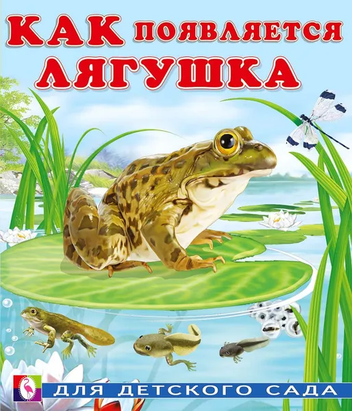Обложка книги Как появляется лягушка, Гурина И.