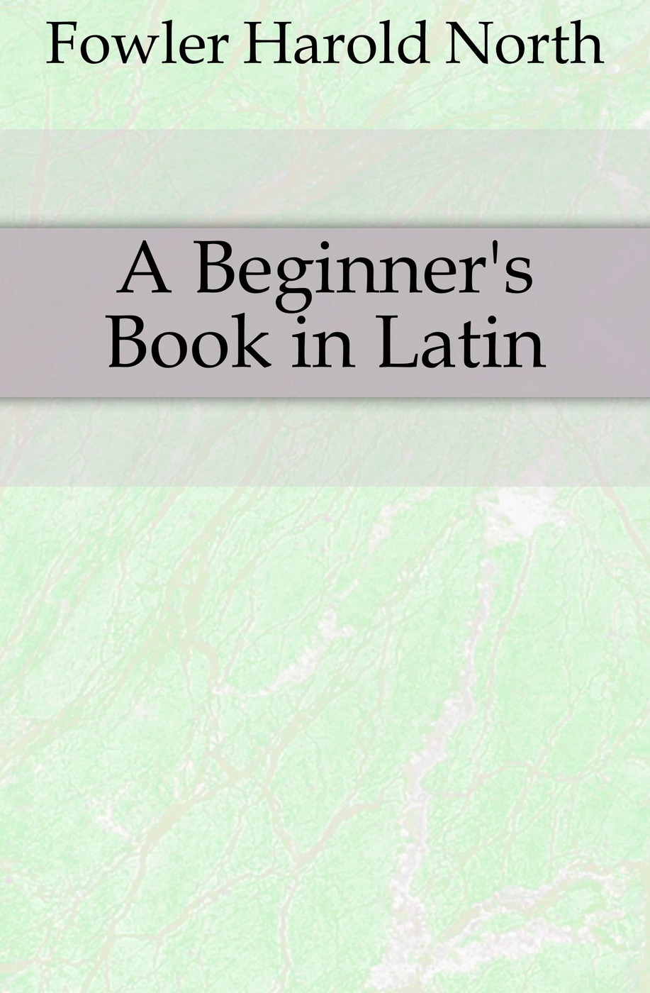 A Beginner`s Book in Latin