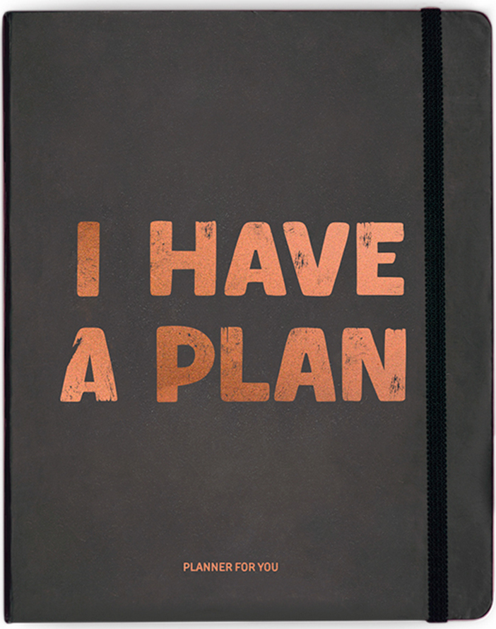 Планер I HAVE A PLAN чёрный Планер I HAVE A PLAN чёрный