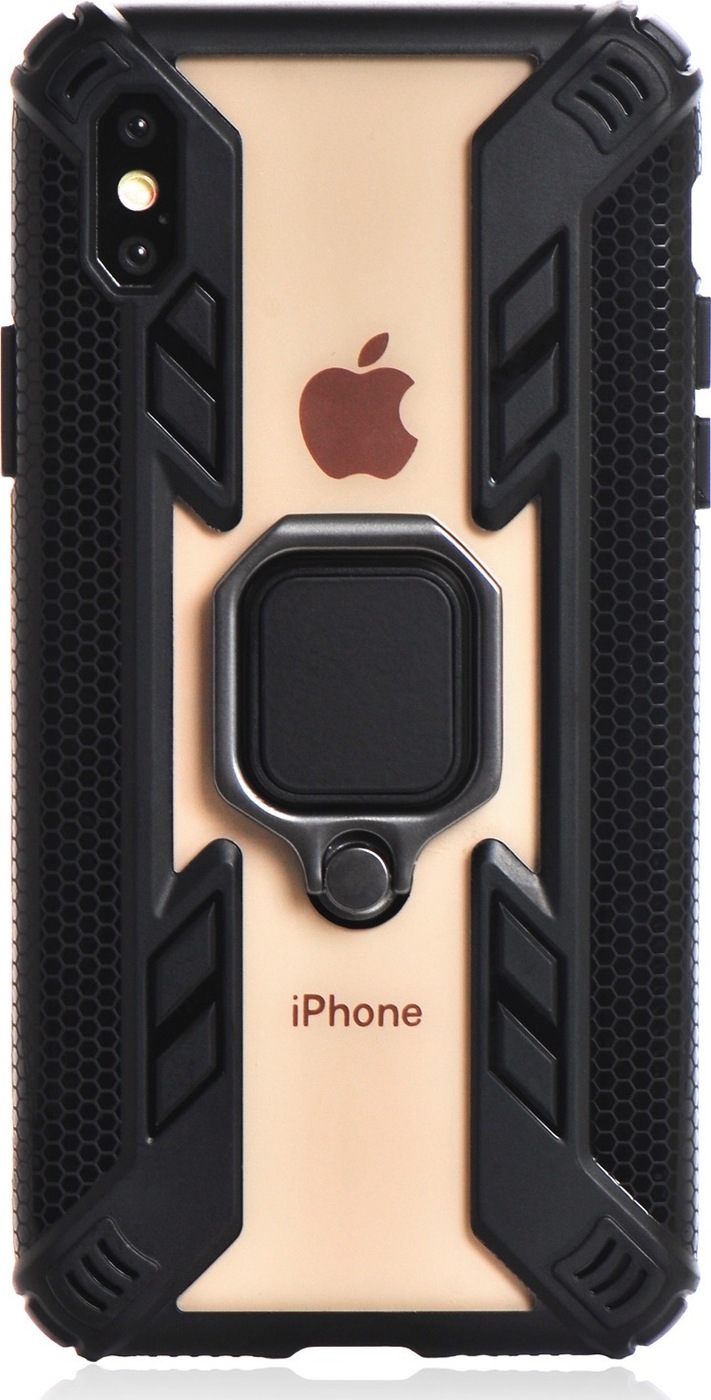 фото Чехол накладка iNeez with magnet holder and ring 909433 для Apple iPhone X/XS 5.8",909433, черный