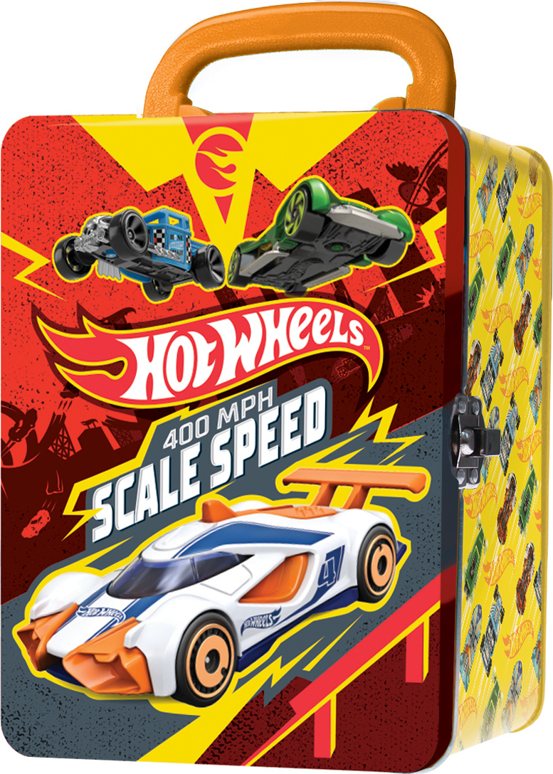 фото HWCC2 Портативный кейс для хранения 18 машинок Hot Wheels, цвет: оранжевый