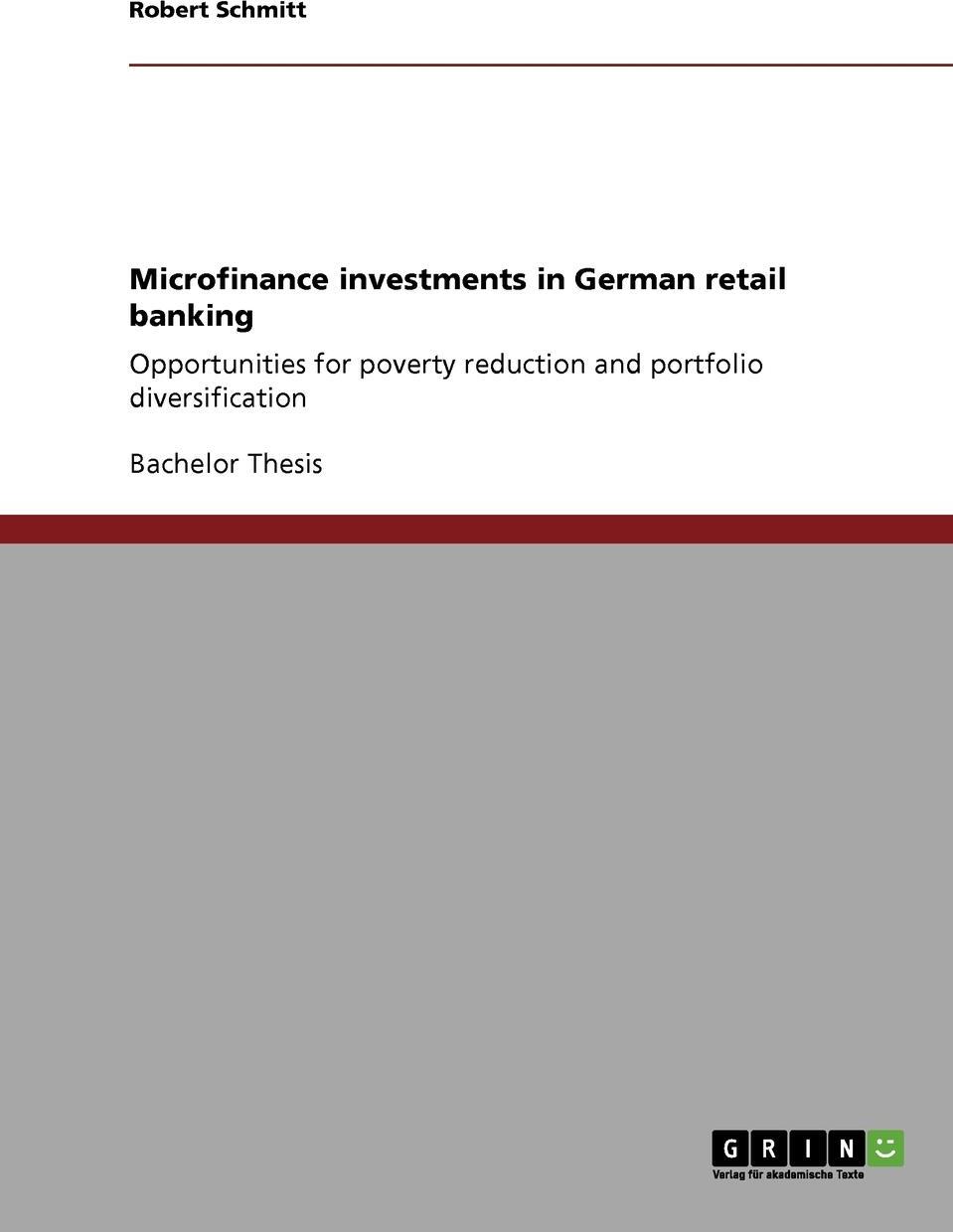 фото Microfinance investments in German retail banking