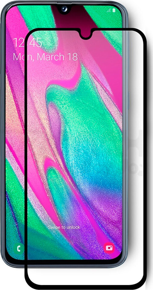 фото Защитное стекло TORUS Full Screen для Samsung Galaxy A40 (2019), черный
