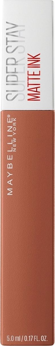 фото Жидкая матовая помада для губ Maybelline New York Super Stay Matte Ink, суперстойкая, оттенок 75, Fighter, 5 мл