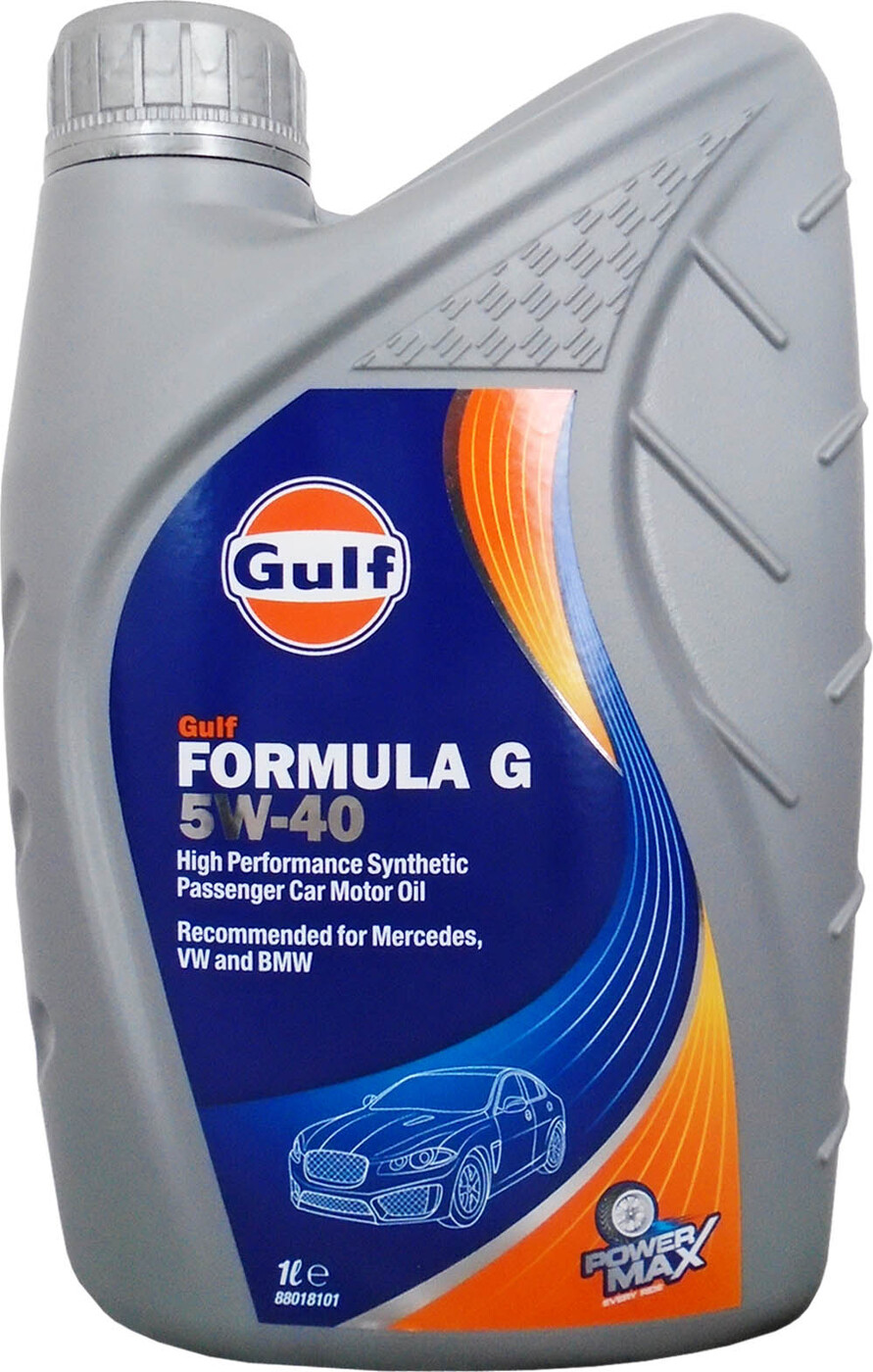 фото Моторное масло GULF Formula G Powermax SAE 5W-40 (1л)