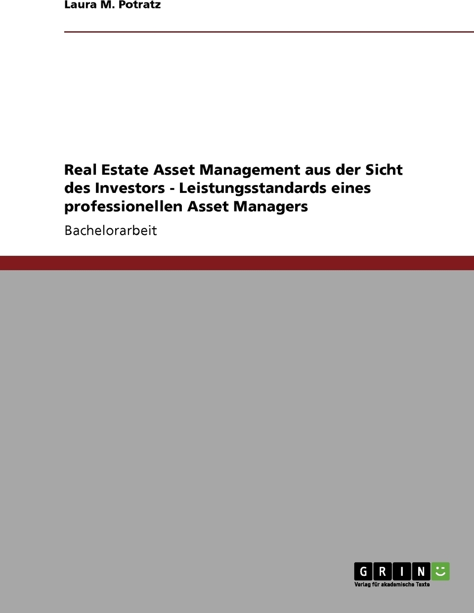 фото Real Estate Asset Management aus der Sicht des Investors