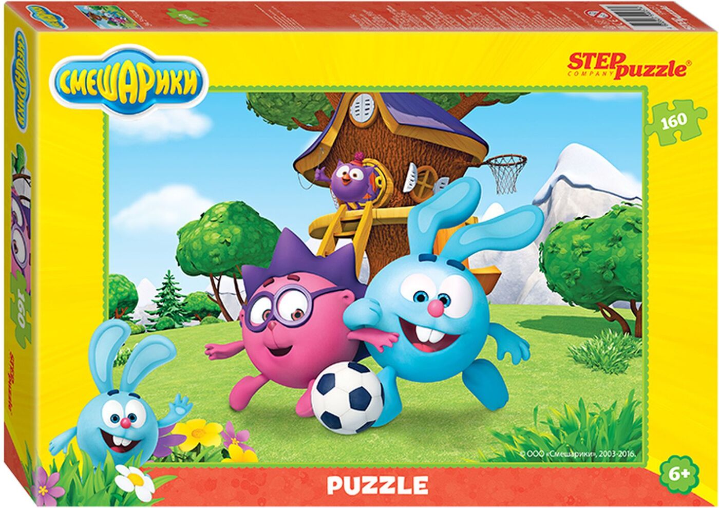 Step Puzzle Пазл Смешарики 94057 — купить в интернет-магазине OZON с ...