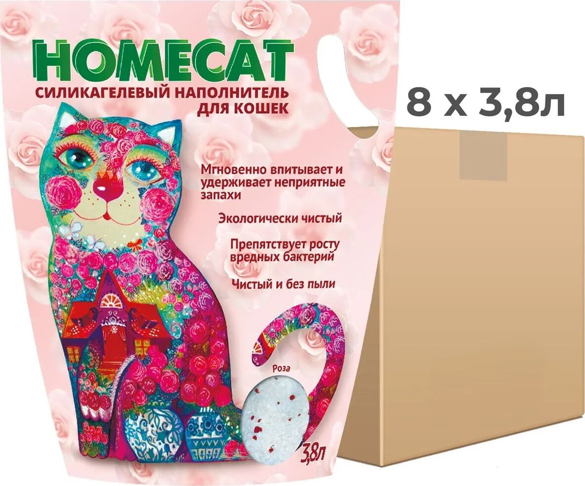 Homecat Наполнитель Зеленый Чай Купить