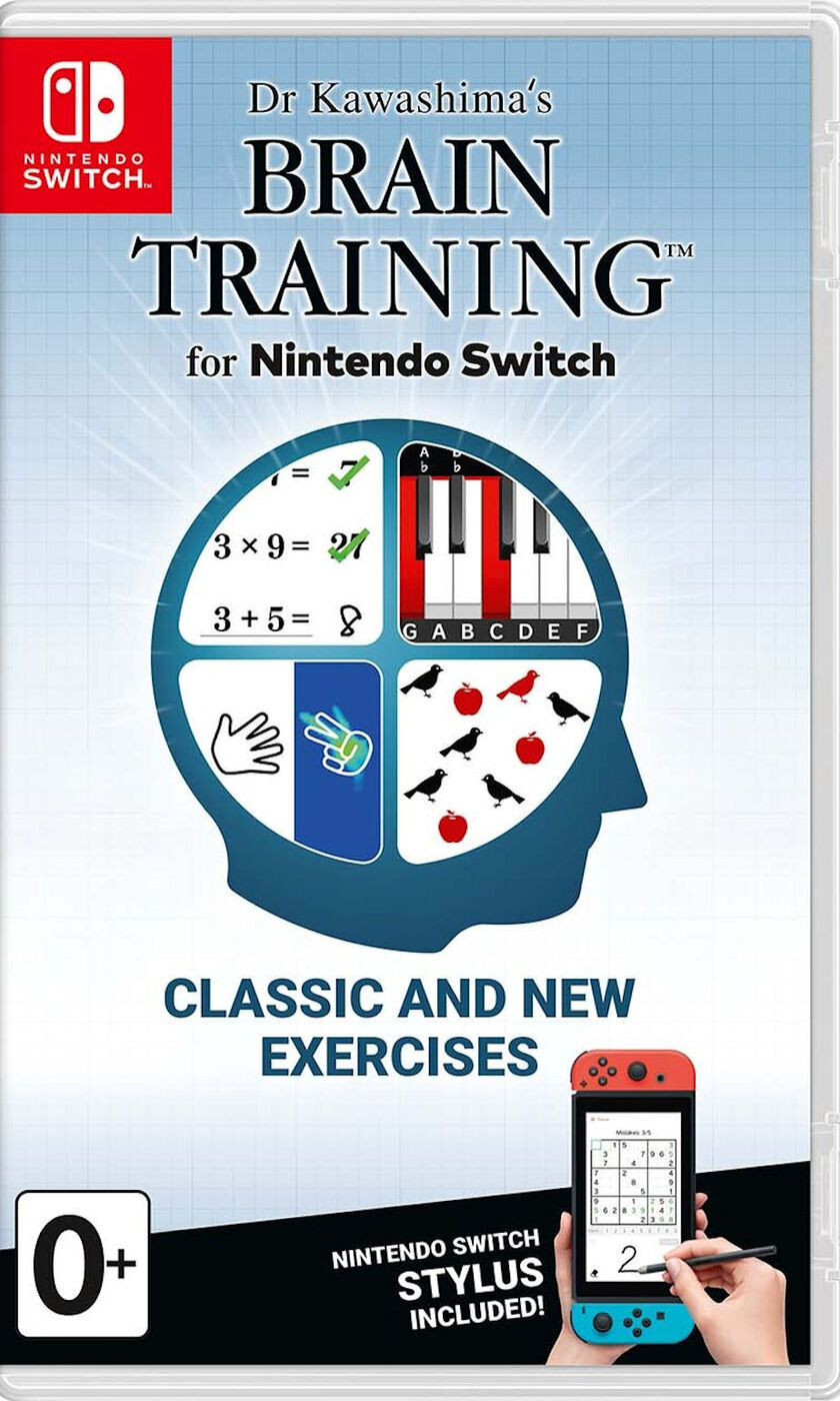 Игра Nintendo Dr Kawashima's Brain Training (Nintendo Switch, Английская версия)