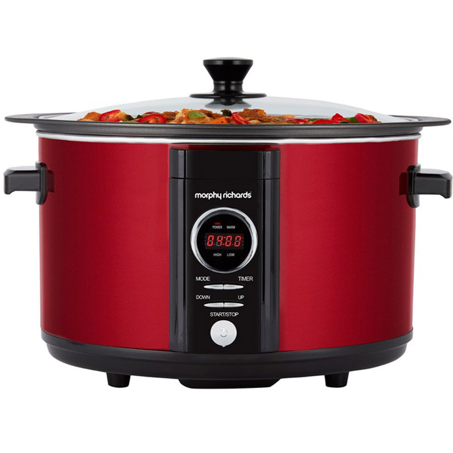 Мультиварка Morphy Richards Digital Slow Cooker 461012 красный купить по доступным ценам в
