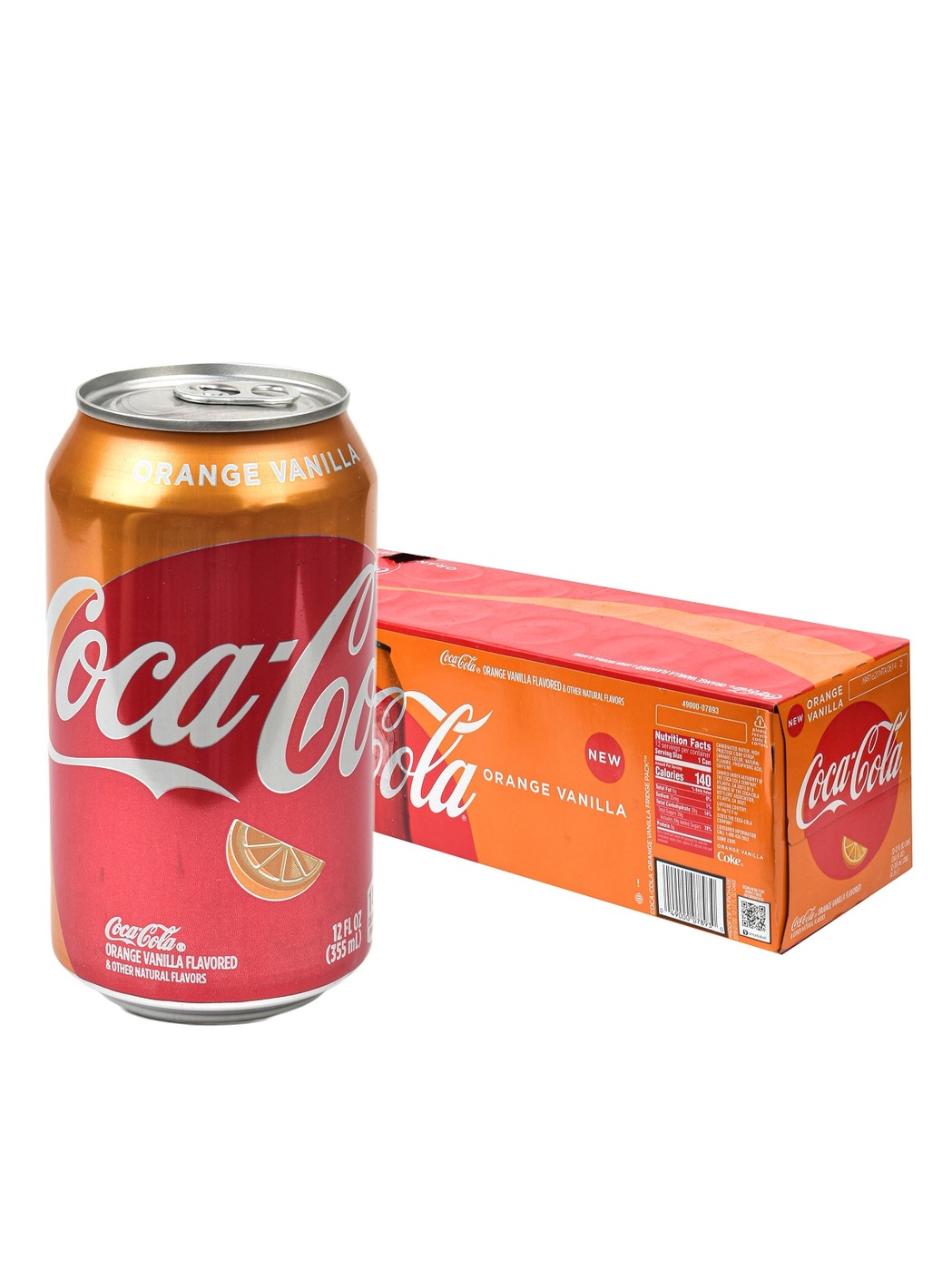 Кока-Кола Орандж Ванила 0,35мл. х 6 шт. (США) - купить с доставкой по ...