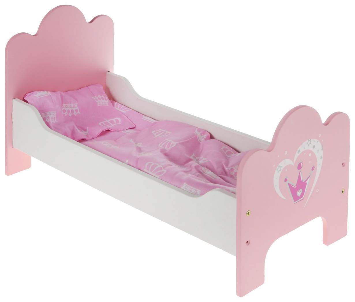 Кроватка для куклы Mary Poppins корона деревянная