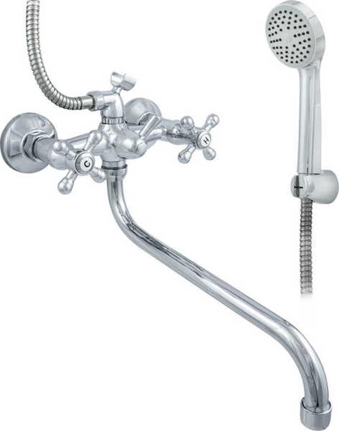 Смеситель ванна ЦС-СМ 600/3.1-4К М Крест Латунь - купить в интернет ...