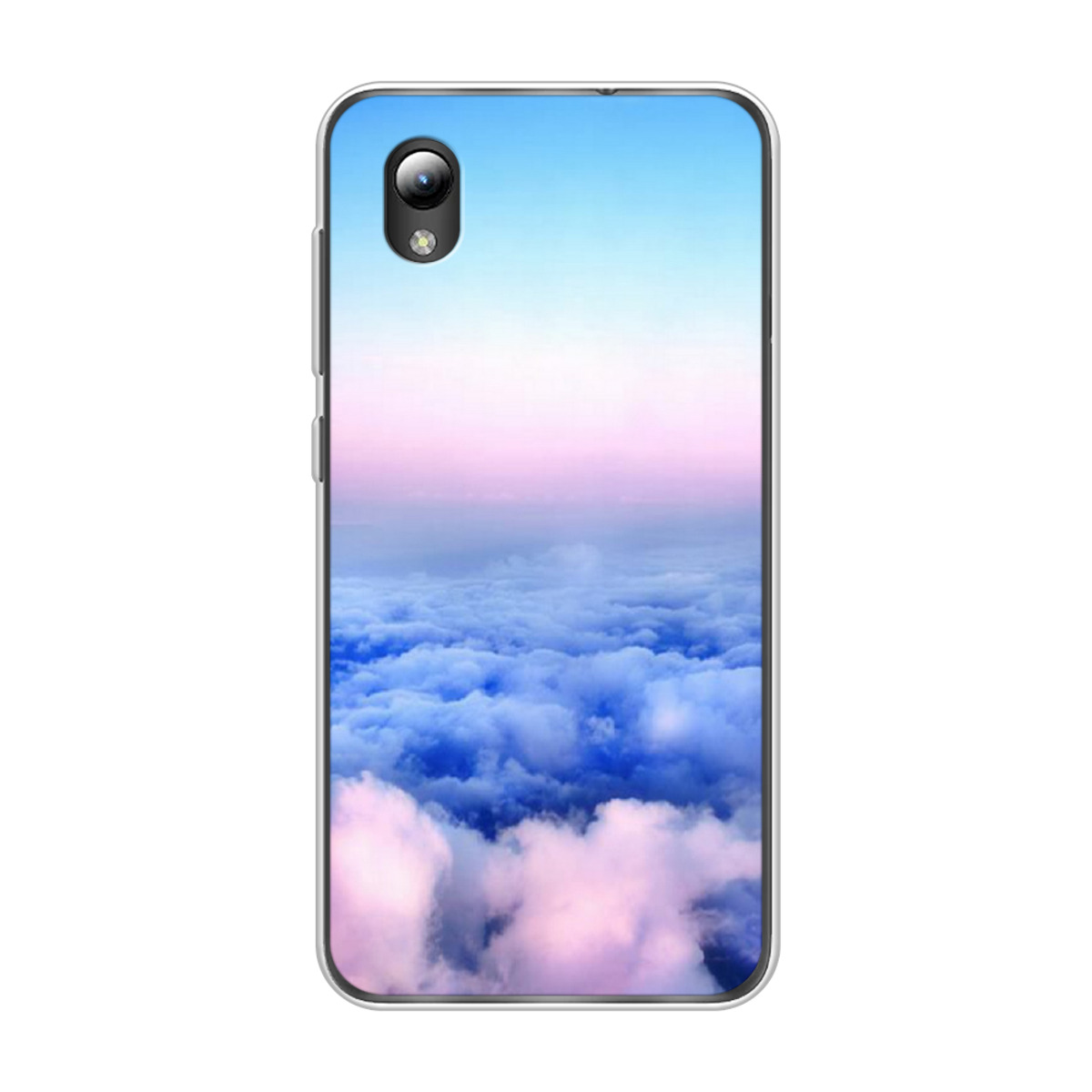 Силиконовый чехол Облака на ZTE Blade A3 2019/L8/ZTE Blade A31 lite ...