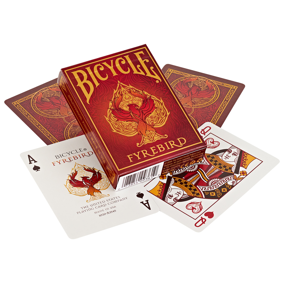 Карты игральные Bicycle Fyrebird — купить в интернет-магазине OZON с ...