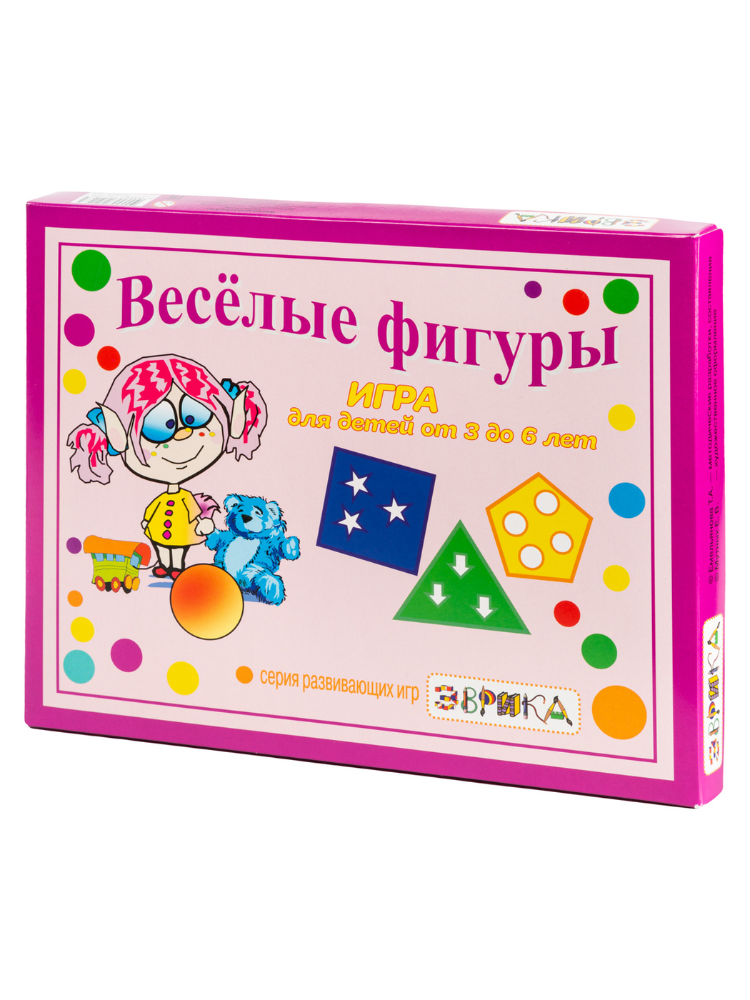 Обучающая игра Веселые фигуры - купить с доставкой по выгодным ценам в  интернет-магазине OZON (222279357)