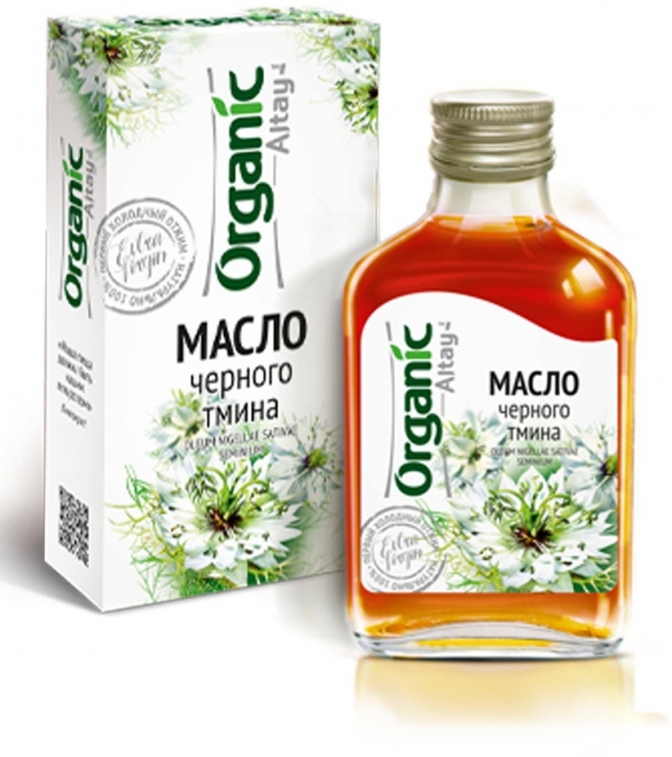 Масло черного тмина"Organic Altay", 100 мл