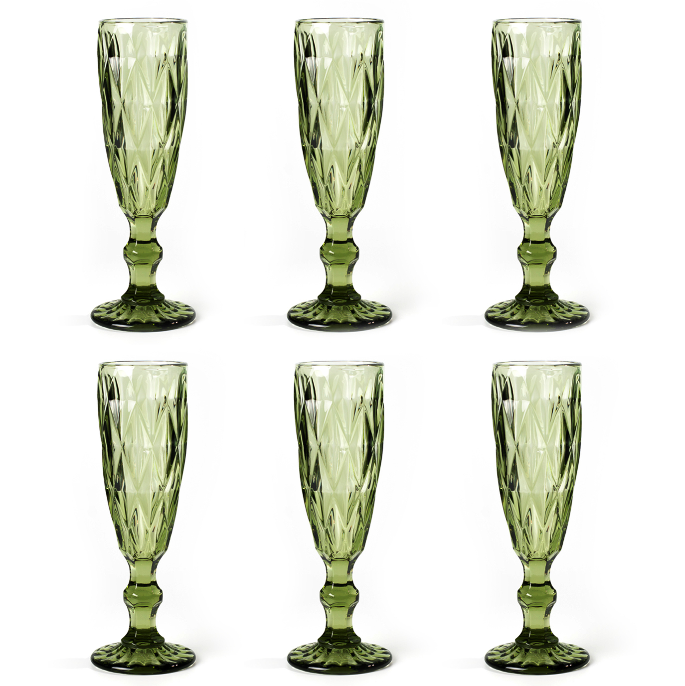 Набор бокалов Glass Ware для шампанского, 165 мл - купить по низким ценам в...
