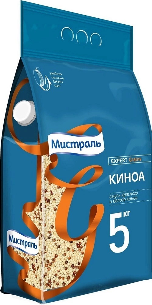 Зерна КИНОА 5кг Мистраль — купить в интернет-магазине OZON с быстрой ...