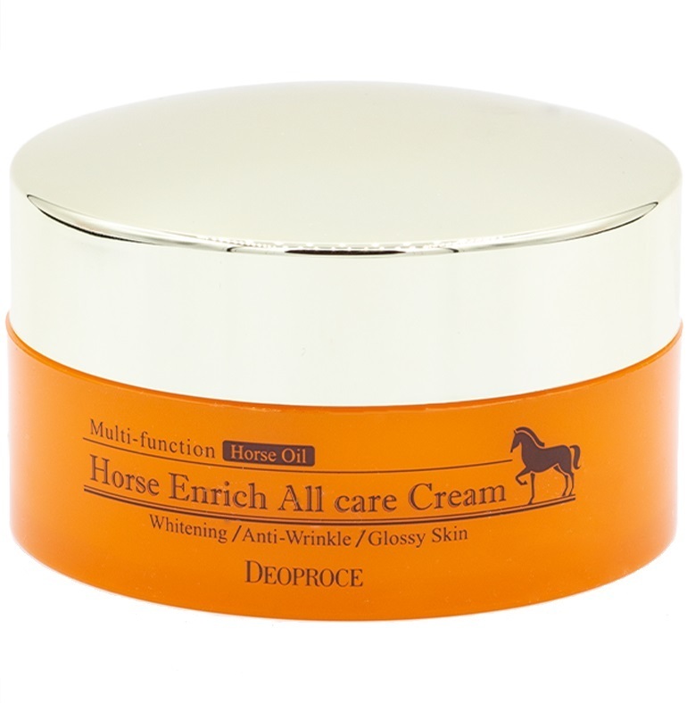 Deoproce Horse Enrich All Care Cream - Crema viso nutriente con grasso di  cavallo