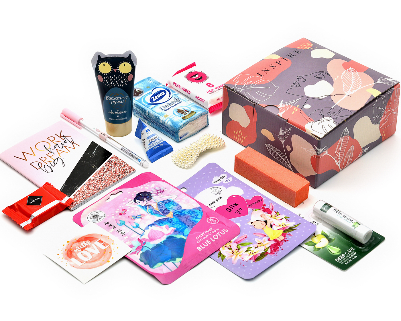 Подарочный косметический набор "INSPIRE" BEAUTY BOX (Корея) — купить в ...