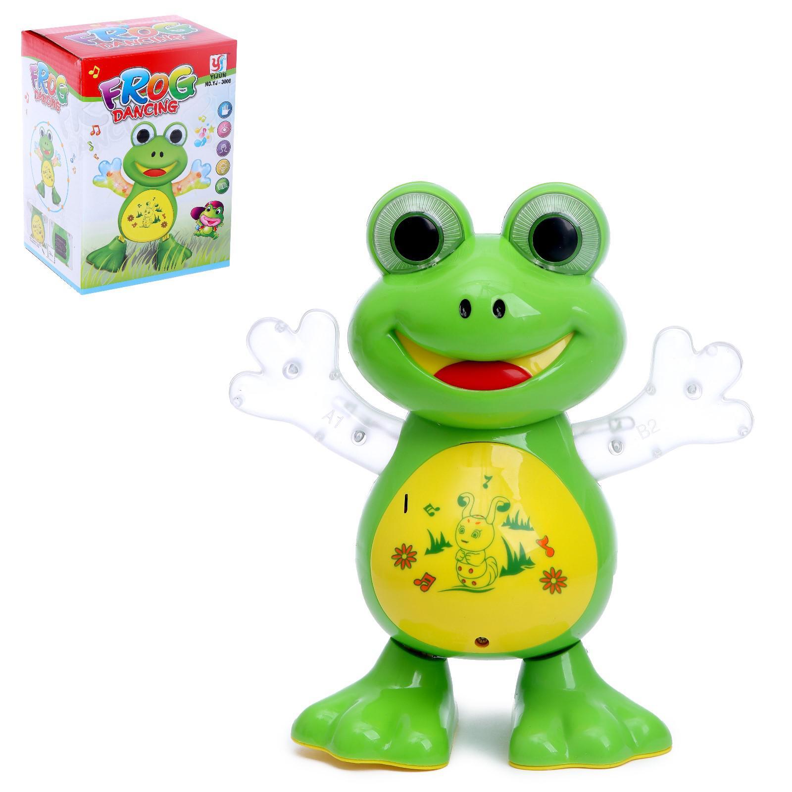 Каталка-игрушка Top Toys лягушка (gt8883) со звуковыми эффектами