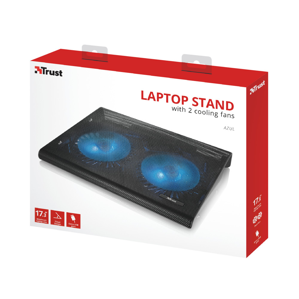 Trust stand. Охлаждающая подставка для ноутбука trust. охлаждающая подставка trust. подставка для ноутбука trust azul.