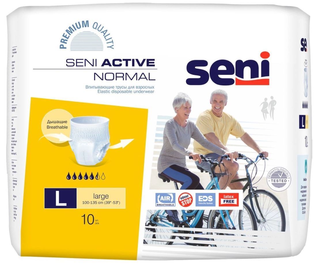 Впитывающие урологические трусы для взрослых Seni Active Normal, для ...