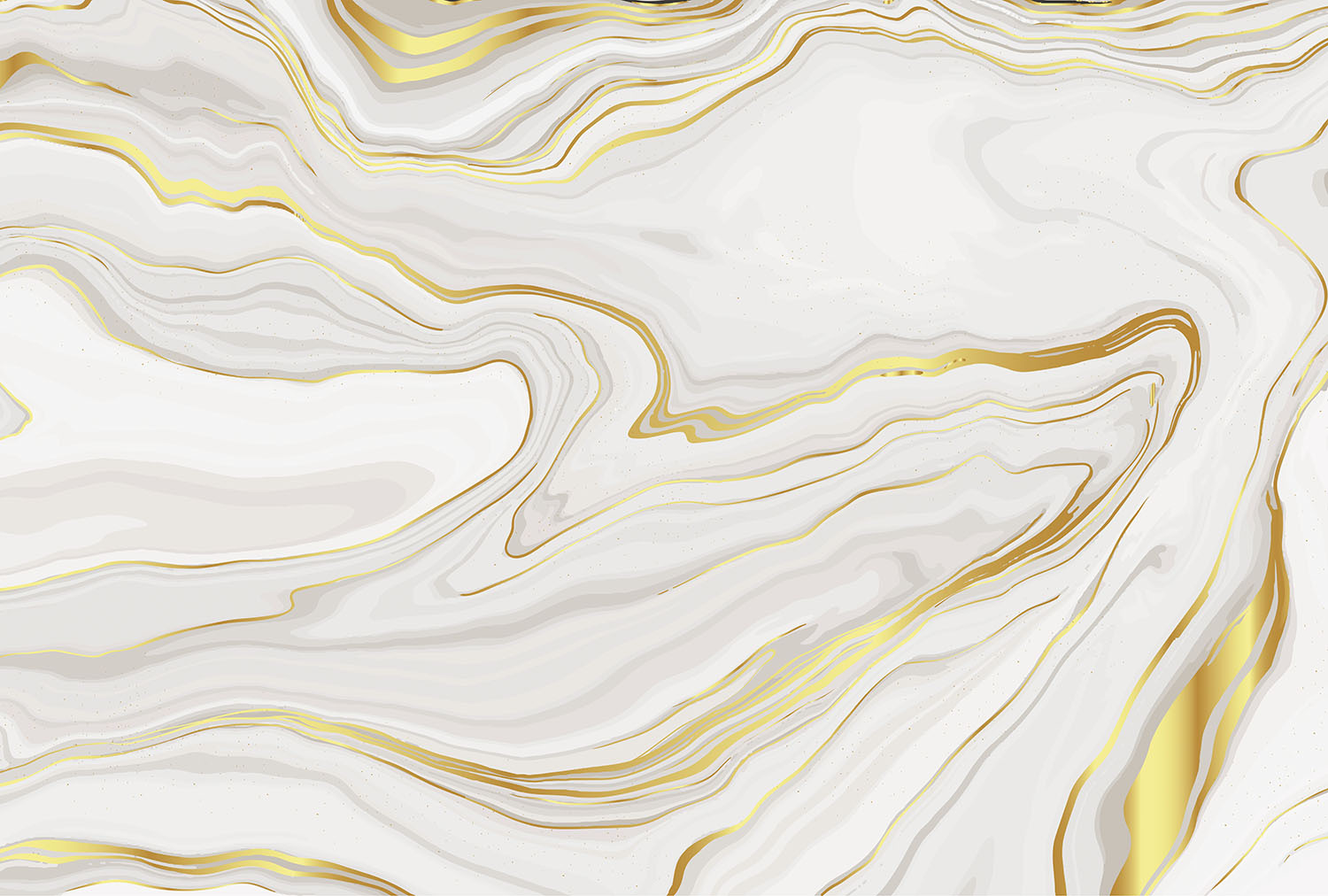 Белый мрамор с золотыми полосами