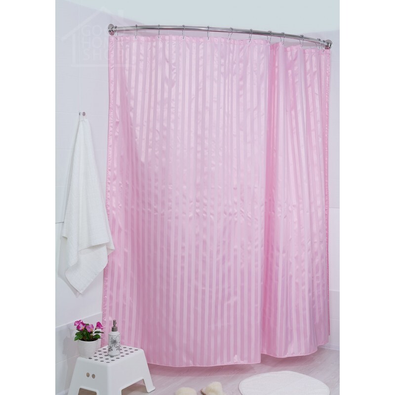 Тканевая шторка для ванны купить. Штора для ванной IDDIS 280p24ri11 240x200. Штора для ванной тканевая 200х240. Штора для ванной розовая. Розовая шторка в ванную.