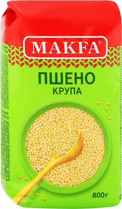 Makfa пшено шлифованное, 800 г — купить в интернет-магазине OZON с ...