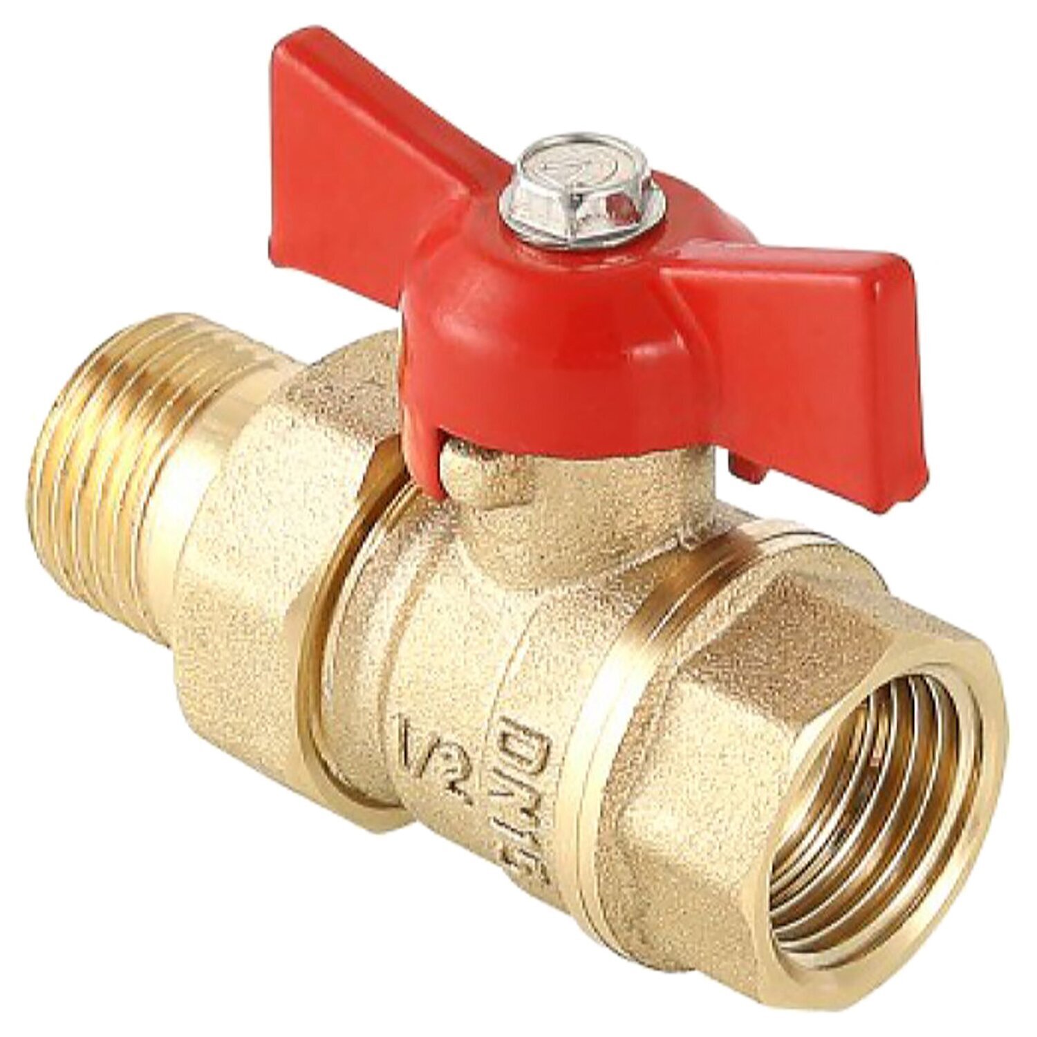 Кран шаровый VALTEC СТАНДАРТ с полусгоном 1/2\", внутренняя-наружная VT ...