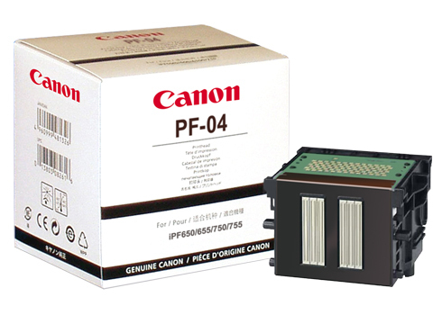 ПечатающаяголовкаоригинальнаяCanonPF-0410000стр.при5%заполнениилистаА4дляCanoniPF650/iPF655/iPF750(9956311880)