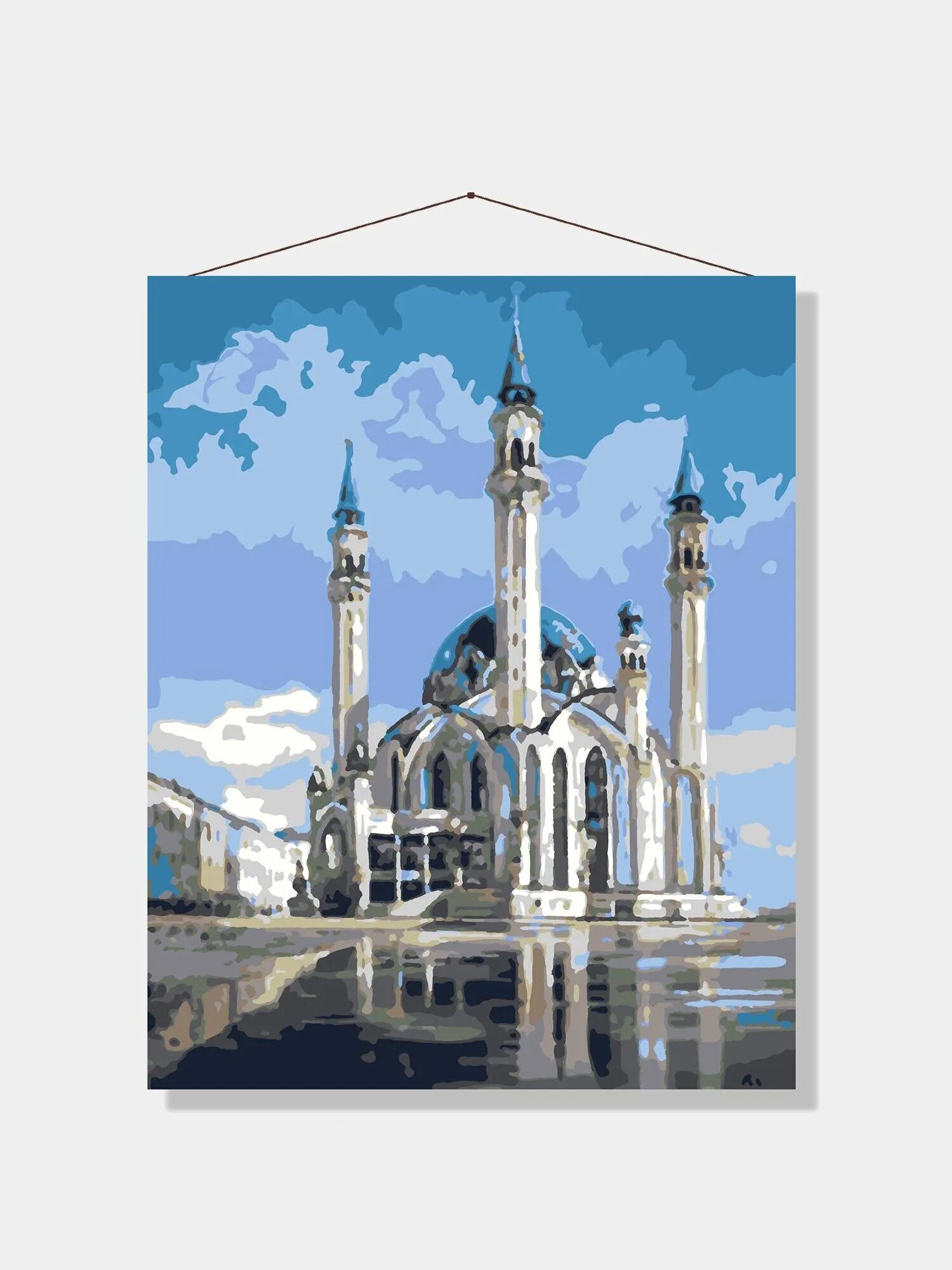 Мечеть кул-Шариф в Казани рисунок