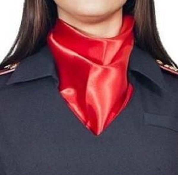 Военный галстук женский