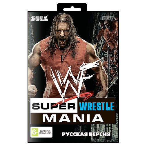 Игра для Sega: WWF SUPER WRESTLE MANIA