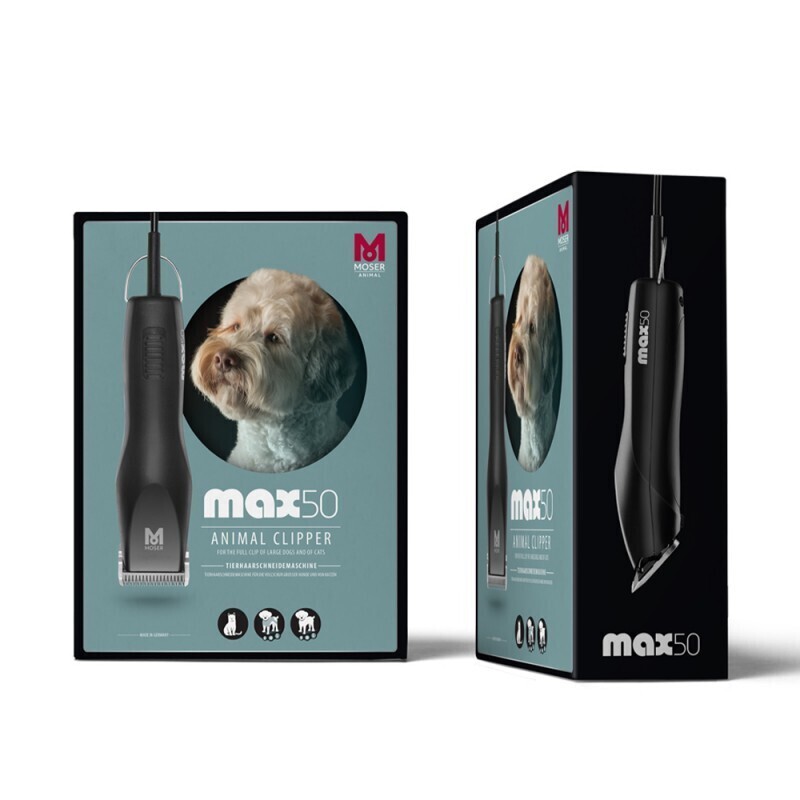 Машинка для стрижки собак и кошек moser 1250-0052 max 50