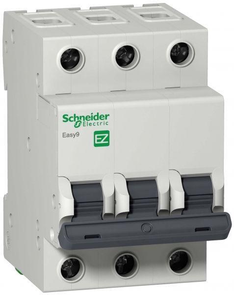 Автоматический выключатель Schneider Electric 3P 25А характеристика C 4,5кА Easy9 EZ9F34325 - 1 шт