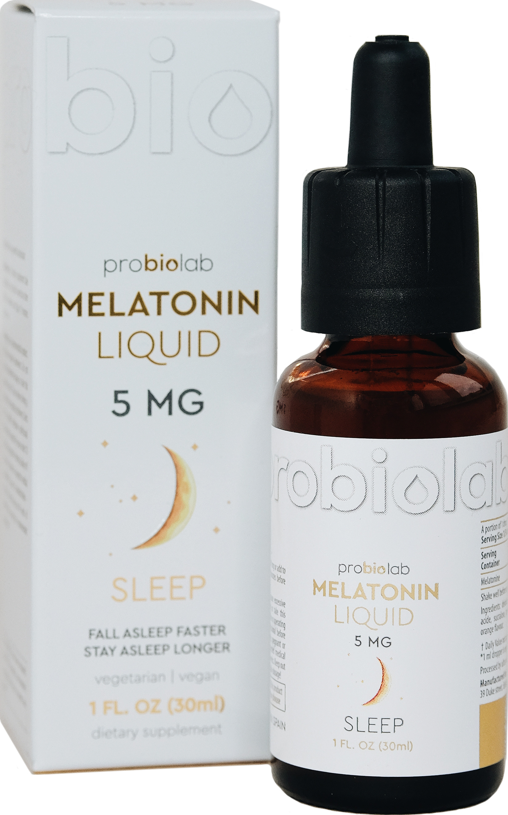 Характеристики probiolab Melatonin Liquid (Мелатонин жидкий), подробное ...