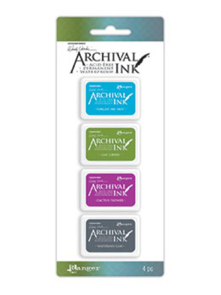 Набор чернильных подушечек Archival Ink Kit 2